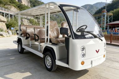 敞开式电动观光车